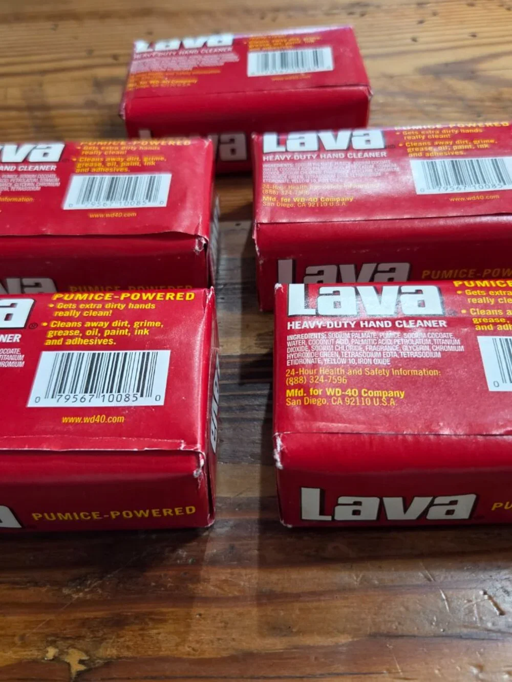 WD 40 set lava